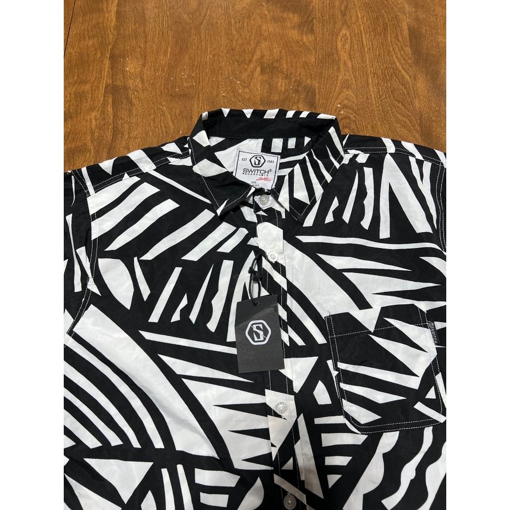 Switch Remarkable White And Black Pattern Button … - image 2